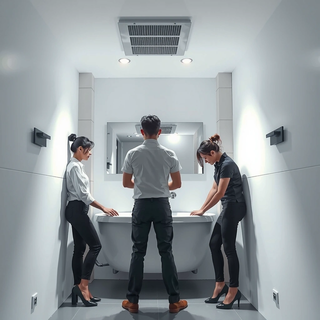 Bathroom cleaning transformation