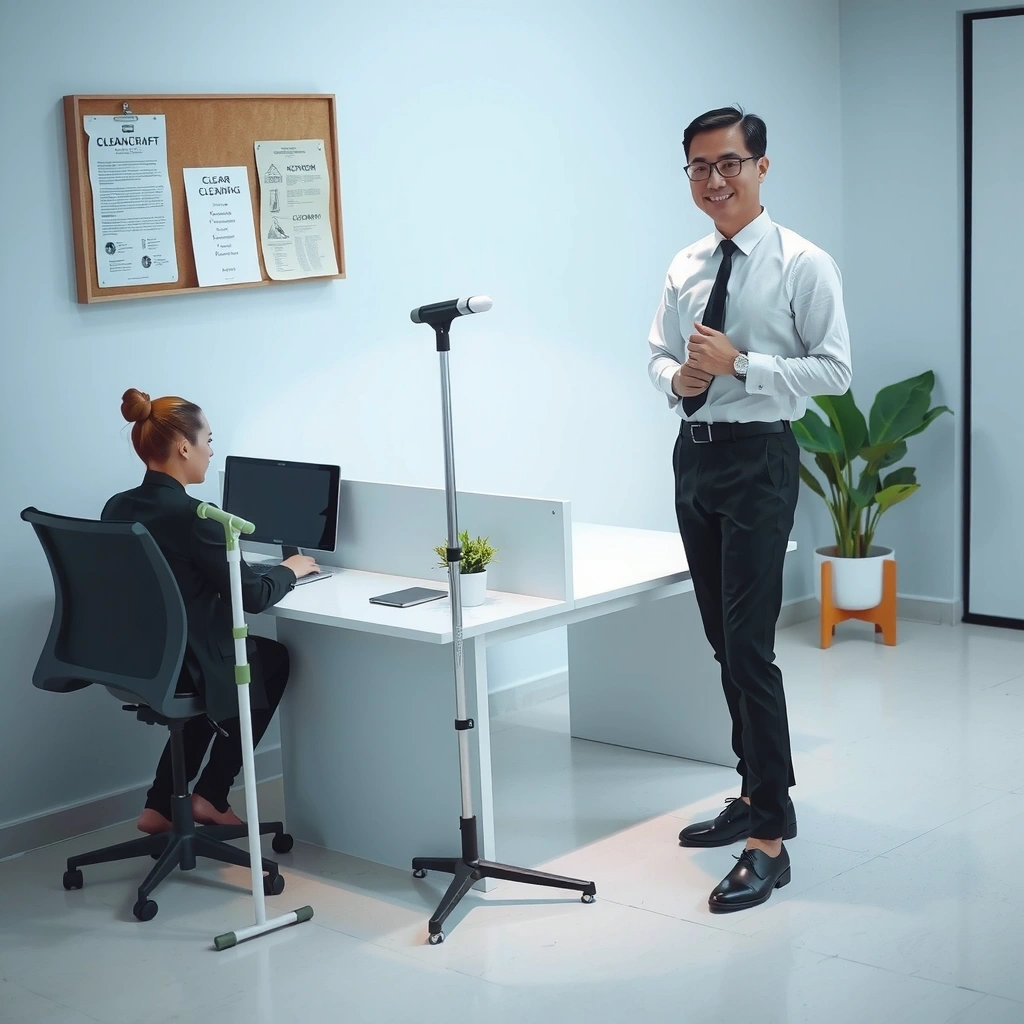 Office cleaning transformation